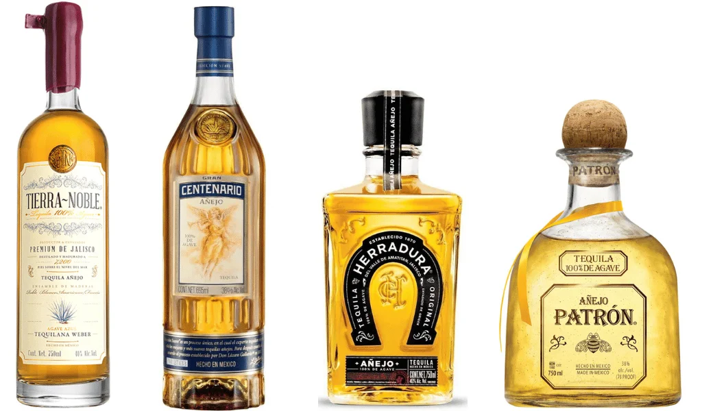Tequilas Añejos suaves