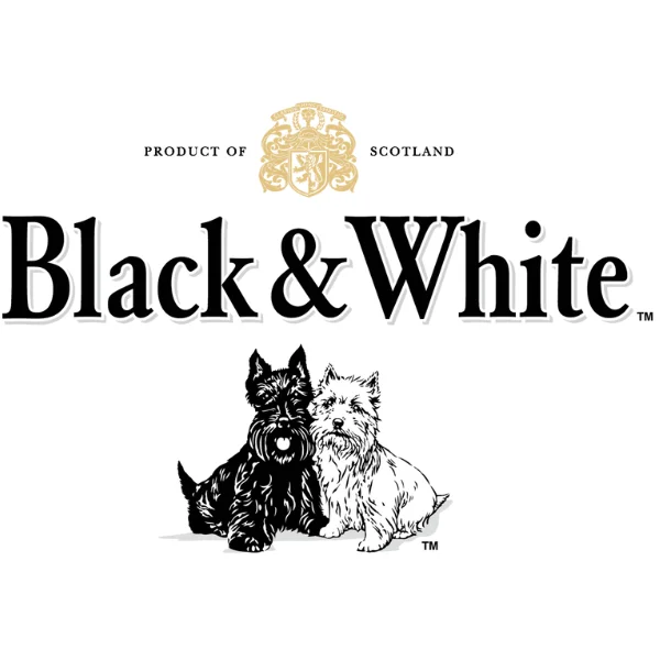 Black and white logo