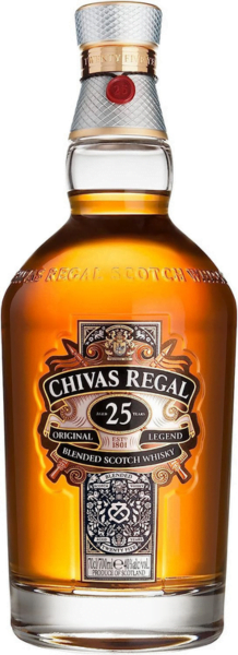 Chivas Regal 25 年威士忌- 分析、评论和价格