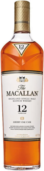 Whisky Macallan 12 Sherry Oak