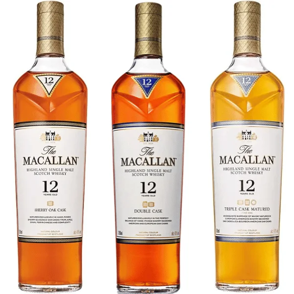Whisky Macallan 12 tres
