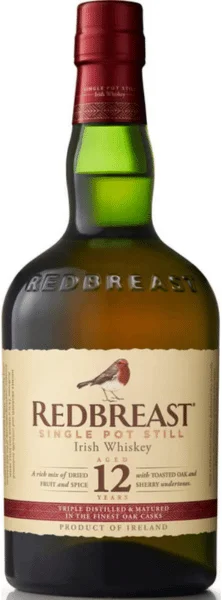Whisky Redbreast 12 años