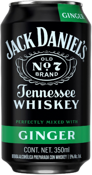 Jack Daniel's & Ginger Lata preparadas