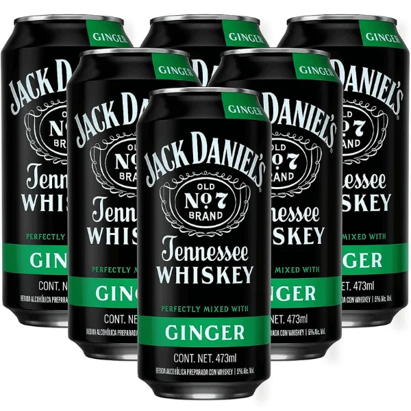 Jack Daniel's & Ginger Lata preparadas