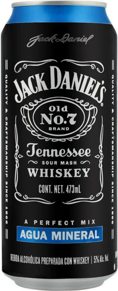 Jack Daniel's & mineral Lata preparada