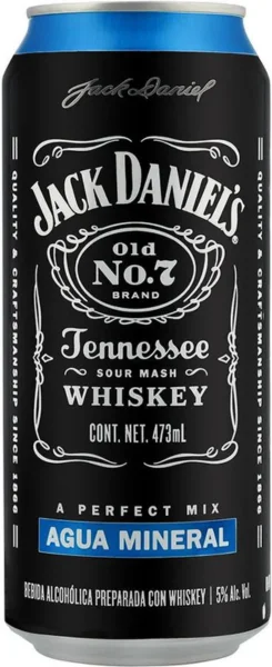 Jack Daniel's & mineral Lata preparada