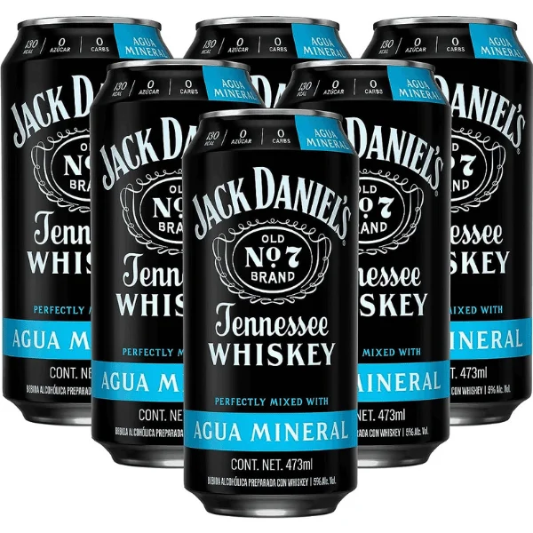 Jack Daniel's & mineral Lata preparada