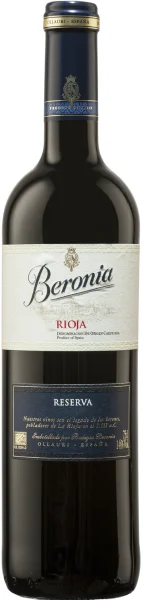 Vino tinto Beronia Rioja Reserva